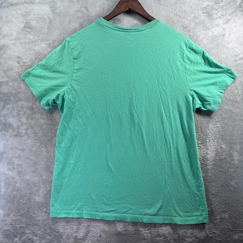 Nike Sportswear Mens XL Green Seafoam Yellow Futura Air Graphic T-Shirt Cotton